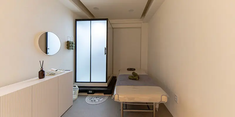 전원 한국인 관리사 감성 스웨디시 전문 테라피샵.